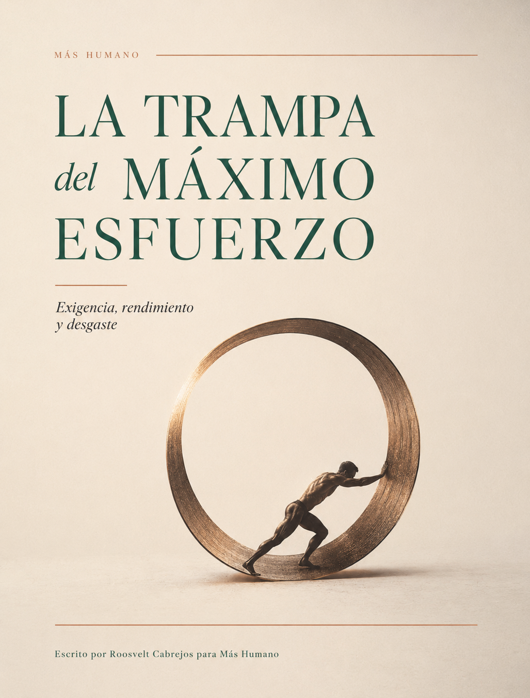 Portada La trampa del máximo esfuerzo